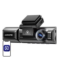 Přední kamera 4K, zadní kamera 1080p a interní IR kamera, Azdome M550Pro, WiFi 5G/2.4G, GPS, G-senzor, USB mini + 64GB paměťová karta