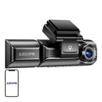 Přední kamera 4K, zadní kamera 1080p a interní IR kamera, Azdome M550Pro, WiFi 5G/2.4G, GPS, G-senzor, USB-C + 64GB paměťová karta