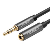 Prodlužovací audio kabel UGREEN AV118 AUX jack 3,5 mm 5 m (černý) 024309