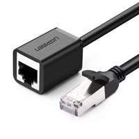 Prodlužovací kabel Ugreen Ethernet patchcord RJ45 F/UTP Cat. 6 1000Mb/s 1m černý (NW112) 6957303882793