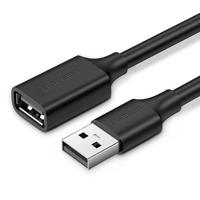 Prodlužovací kabel Ugreen USB 2.0 0,5 m černý (US103) 6957303813131