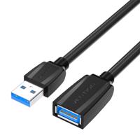 Prodlužovací kabel USB 3.0 samec - USB samice, Vention 3 m (černý)