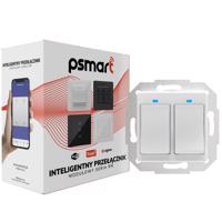 PSMART Switch 2 obvody RM Bílá ZigBee TUYA