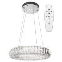 Rea Stropní svítidlo Crystal LED APP1040-CP + dálkové ovládání OSW-09473