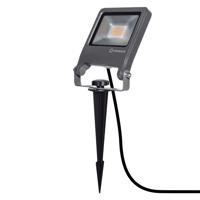 Reflektor LED 20W 1700lm 3000K Teplá bílá IP65 Šedý LEDVANCE GARDEN Flood Endura Wbijany LEDVAN05312