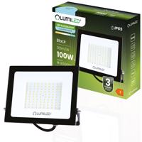 Reflektor LED ZUNA2 100W 9000lm 6500K IP65 černá LUMILED LUMNAS1027