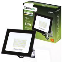 Reflektor LED ZUNA2 50W 4500lm 4000K IP65 černá LUMILED LUMNAS1021