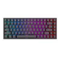 Royal Kludge RK84 RGB bezdrátová mechanická klávesnice, hnědé spínače (černá)