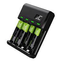 Set Green Cell GC VitalCharger a baterie 2xAA 2000mAh 2xAAA 800mAh GRSETGC03 GRSETGC03 neoriginální