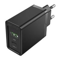 Síťová nabíječka EU USB-A (18 W) USB-C (20 W) Vention FBBB0-EU, 2,4 A, PD3.0 (černá) 051152