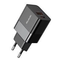 Síťová nabíječka McDodo CH-1951 PD+QC 20W USB-A a USB-C