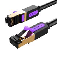 Síťový kabel CAT7 SFTP Vention ICDBI RJ45 Ethernet 10Gbps 3m černý