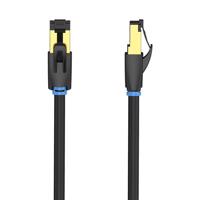 Síťový kabel CAT8 SFTP Vention IKABH RJ45 Ethernet 40Gbps 2m černý