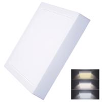 Solight LED mini panel CCT, přisazený, 24W, 1800lm, 3000K, 4000K, 6000K, čtvercový WD175