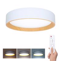 Solight LED osvětlení s dálkovým ovladačem Larios White, 48W, 3360lm, 39cm, změna chromatičnosti, stmívatelné WO8017