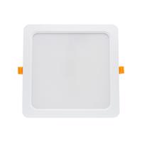 SPECTRUMLED DURE 3 DOWNLIGHT 24W Studená bílá 230V 110DEG IP54 IK06 220X220X34 Bílá SQUARE INTEGRATED DRIVER SLI043012CW_PW