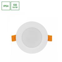 SPECTRUMLED DURE 3 DOWNLIGHT 5W Teplá bílá 230V 110DEG IP54 IK06 95X31 Bílá ROUND INTEGRATED DRIVER SLI043021WW_PW