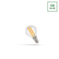 SPECTRUMLED LED BALL G45 E-14 230V 4W COG Neutrální bílá CLEAR SPECTRUM