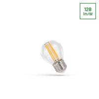 SPECTRUMLED LED BALL G45 E-27 230V 4W COG Neutrální bílá CLEAR SPECTRUM