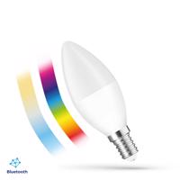 SPECTRUMLED LED CANDLE C38 4,9W E-14 230V RGBW+CCT+DIM BTM SPECTRUM SMART EASY SMART WOJ+14629