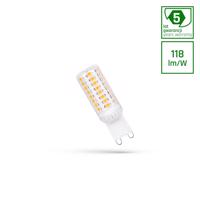 SPECTRUMLED LED G9 230V 4.2W Neutrální bílá SMD 5Y WARRANTY PREMIUM SPECTRUM