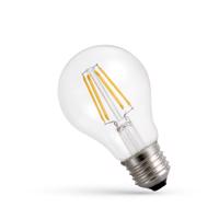 SPECTRUMLED LED GLS E-27 230V 5.5W COG Teplá bílá CLEAR stmívatelné SPECTRUM