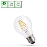 SPECTRUMLED LED GLS E-27 230V 6.8W COG A-CLASS Teplá bílá CLEAR SPECTRUM 5Y WARRANTY WARRANTY