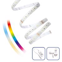 SPECTRUMLED LED STRIP LIGHT KIT 17W/5M RGBW+CCT+DIMM (5M ROLL) WITH PU SILICONE + TUYA CONTROLLER + EU POWER ADA WOJ+14493