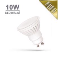 SPECTRUMLED LED žárovka PREMIUM 10W 18xSMD2835 GU10 840lm NEUTRÁLNÍ BÍLÁ