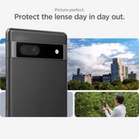 Spigen Glas.tR EZ Fit Optik Camera Protector pro Google Pixel 7A - černý 2 ks. 8809896743259