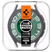 Spigen Glas.tR EZ Fit tvrzené sklo pro Samsung Galaxy Watch 6 Classic (47 mm) - 2 ks. 8809896753814