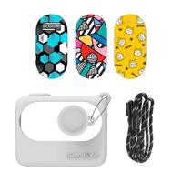 Sunnylife ochranné pouzdro Insta360 GO 3 White se samolepkami