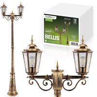 Svítidlo zahradní Stojící LED Sloupek 200cm E27 Lucerna externí Dekorační BELLIS LUMILED LUMOGR0162