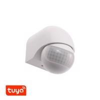 T-LED SMART PIR pohybové čidlo Tuya IS8 IP44, bílé TL068351