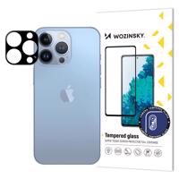 Tvrzené sklo 9H pro iPhone 15 Pro Wozinsky Full Camera Glass - černé 5907769308987