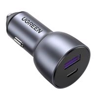 Ugreen CD213 USB + USB-C nabíječka do auta, 36W (šedá) 066633