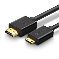 Ugreen kabel HDMI - mini HDMI 19 pin 2.0v 4K 60Hz 30AWG 1,5m černý (11167) 6957303891672