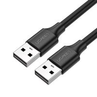 Ugreen kabel USB 2.0 (samec) - USB 2.0 (samec) 1 m černý (US128 10309) 6957303813094