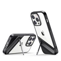 Ugreen LP635 Kickstand Protective Case pevné pouzdro s gelovým rámečkem a vestavěným stojánkem pro iPhone 14 Pro černé (90926) 6957303899265