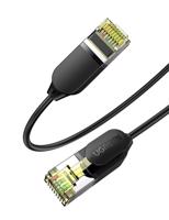 UGREEN NW149 síťový kabel, Ethernet RJ45, Cat.7, F/FTP, 0,5 m (černý) 025629