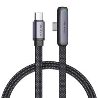 Úhlový kabel USB-C na USB-C Mcdodo CA-3360, 65W, 1,2 m (černý)