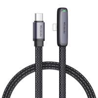 Úhlový kabel z USB na USB-C Mcdodo CA-3350, 1,2 m (černý)