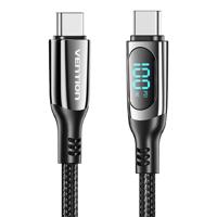 USB kabel Vention TAYBAV USB 2.0 C-C 100 W 5A 1,2M (černý)