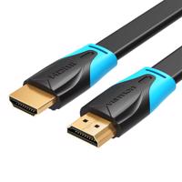 Vention HDMI plochý kabel VAA-B02-L075, 0,75 m, 4K 60Hz (černý)