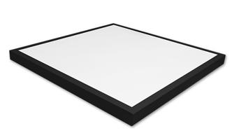 Vipelectro LED panel přisazený 40W 600x600mm 3200lm, černý, NEUTRÁLNÍ BÍLÁ V7353