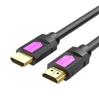 Vysokorychlostní kabel HDMI 4K na HDMI Lention, 0,5 m (černý)