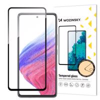 Wozinsky Full Glue Tvrzené sklo Samsung Galaxy A54 5G 9H Celoplošné tvrzené sklo s černým rámečkem 5907769309144