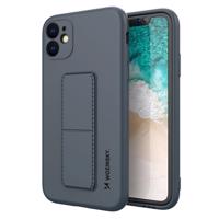 Wozinsky Kickstand Case silikonové pouzdro se stojánkem iPhone 12 mini navy blue 5907769316883