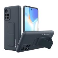 Wozinsky Kickstand Case silikonové pouzdro se stojánkem pro Xiaomi Poco M4 Pro 5G navy blue 5907769319846