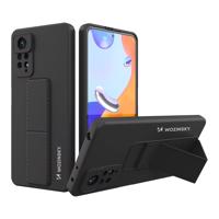 Wozinsky Kickstand Case silikonové pouzdro se stojánkem pro Xiaomi Redmi Note 11 Pro černé 5907769319792